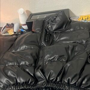 Men's Black Puffer Jacket